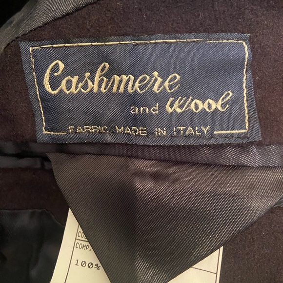 Arzani Black Cashmere/Wool Maxi Coat from Italy - Picture 9 of 10